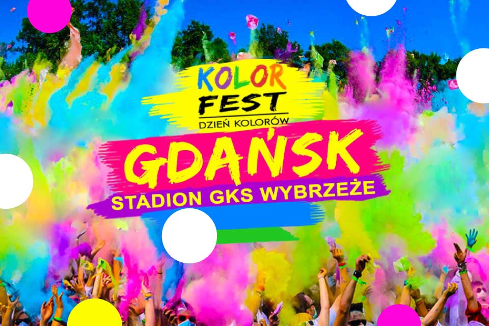 Festiwal Kolorów w Gdańsku - Kolor Fest