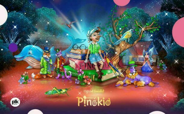 Garden of Lights - Pinokio - Ogród Świateł w Krakowie