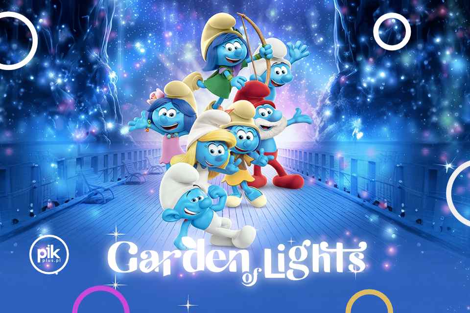 Garden of Lights - Smerfy - Ogród Świateł w Gdyni