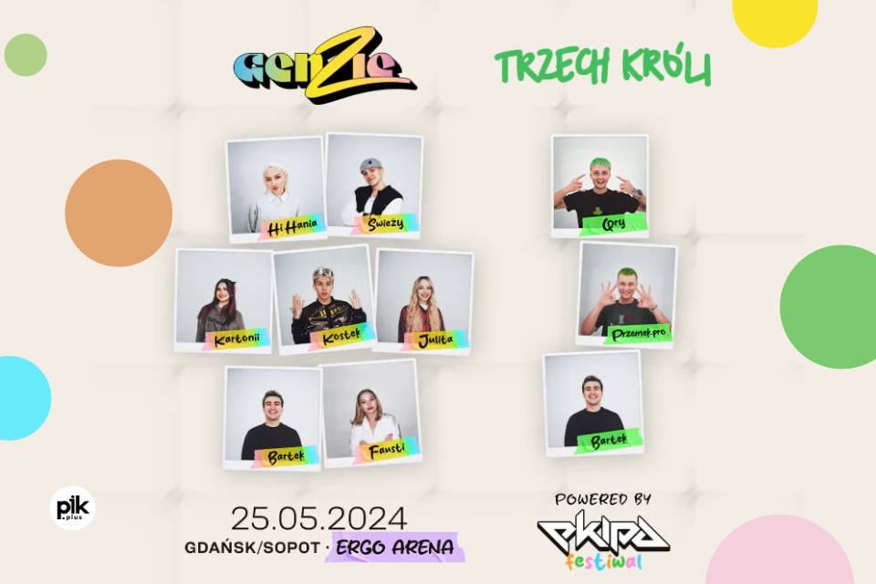 Genzie & 3 Króli powered by Ekipa Festiwal - Ergo Arena - Gdańsk/Sopot